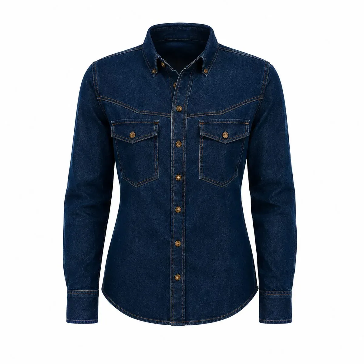 Camisa Jean Azul Dama