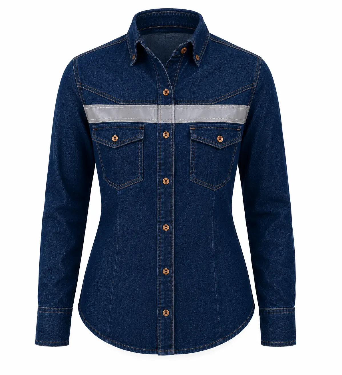 CAMISA JEAN ESPECIAL AZUL DAMA BLUE DRESS - imagen 1